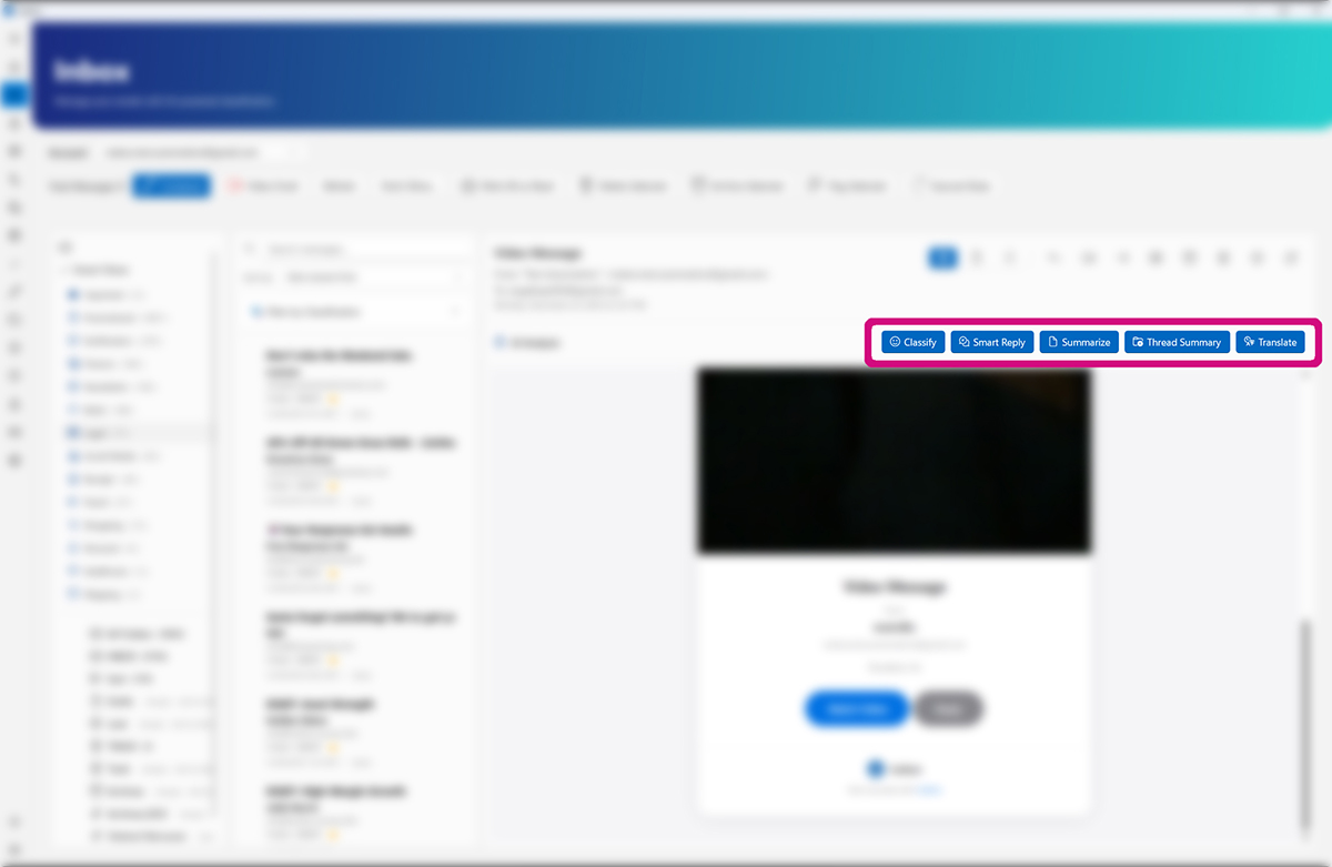 Icebox inbox features